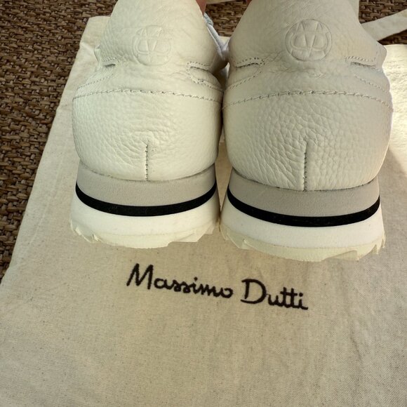 Massimo Dutti Leather Sneakers - Picture 4 of 7